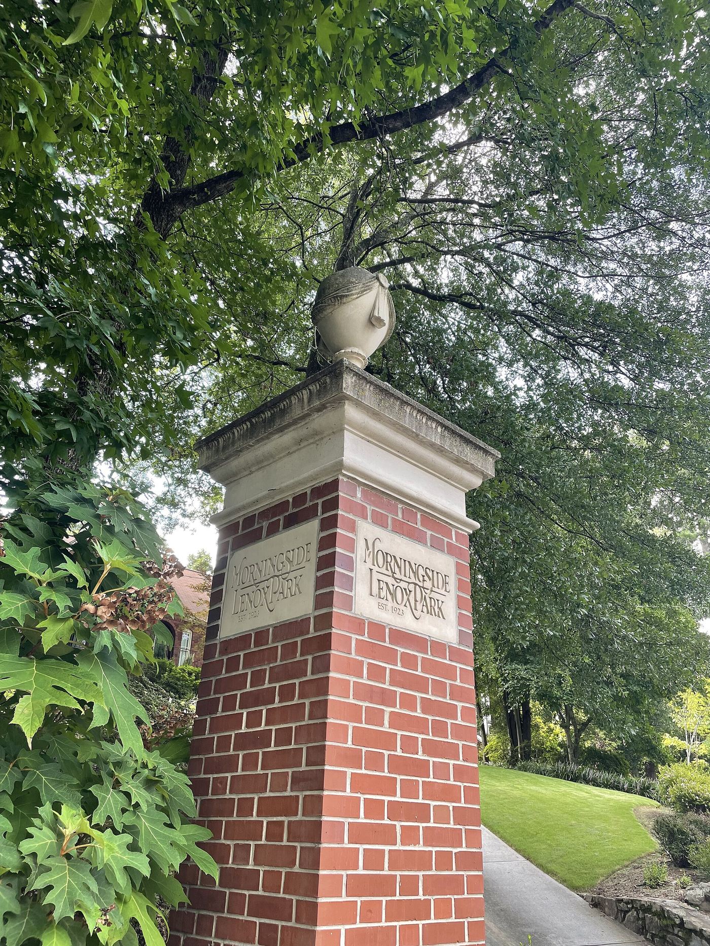 A Morningside-Lenox Park residential street